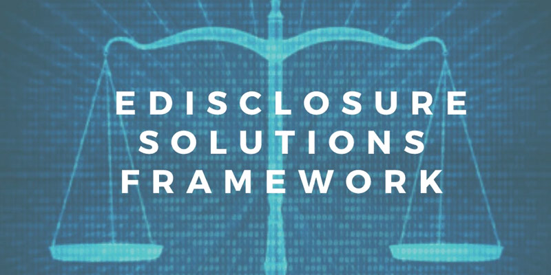 eDisclosure Framework Update – Get involved in version 3.0
